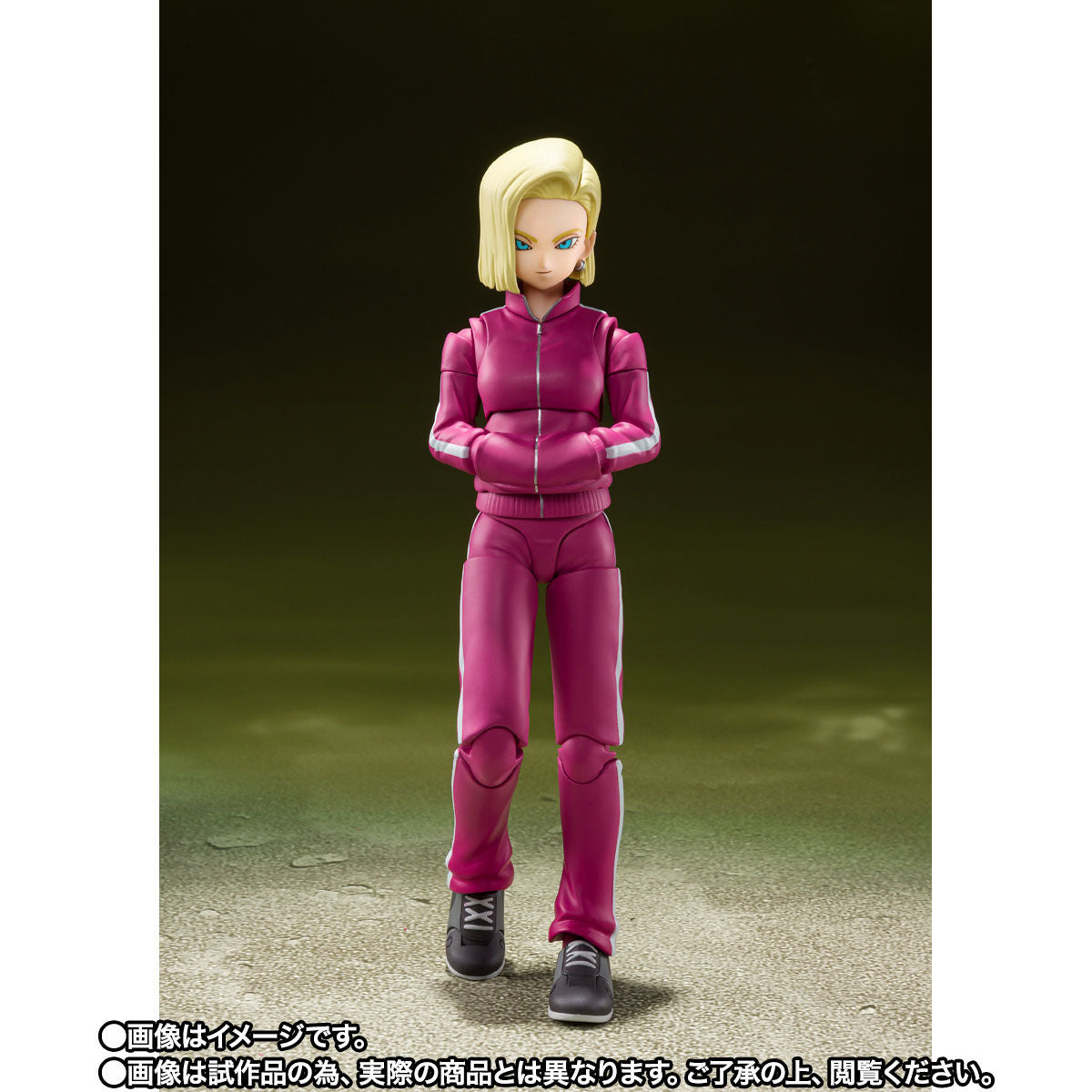 SH Figuarts Collectible Action Figure - Android 18 from the Universe Survival Saga