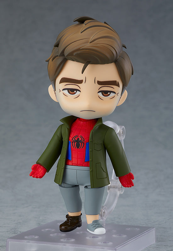 High - Quality Nendoroid Collectible Figure of Peter Parker from Spider - Verse with DX Version