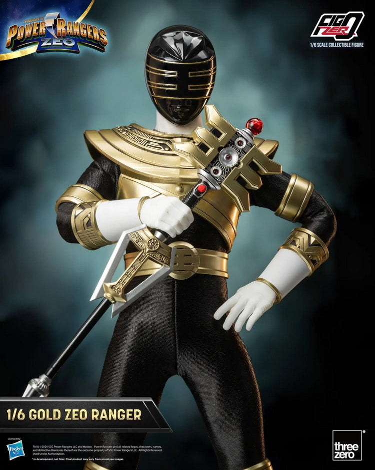 Pre - order FigZero 1/6 Gold Zeo Power Ranger from Power Rangers Zeo