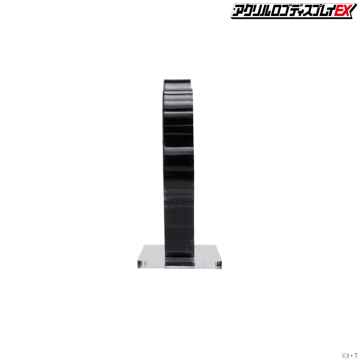 Eye - Catching Kamen Rider Ryuki Acrylic Logo Display Stand