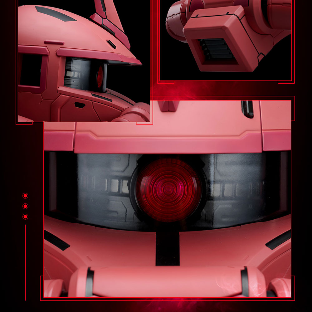 [PREORDER] BN Zaku II Char's Custom Head Collection Vol 3
