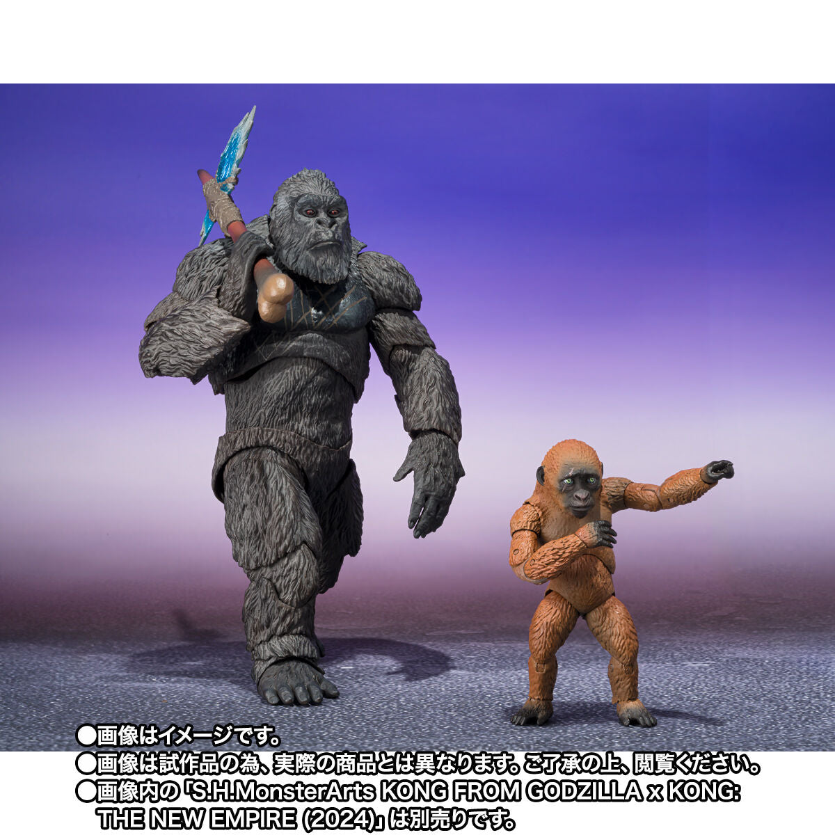 2024 SH MonsterArts Collection: Suko & Mothra from Godzilla x Kong