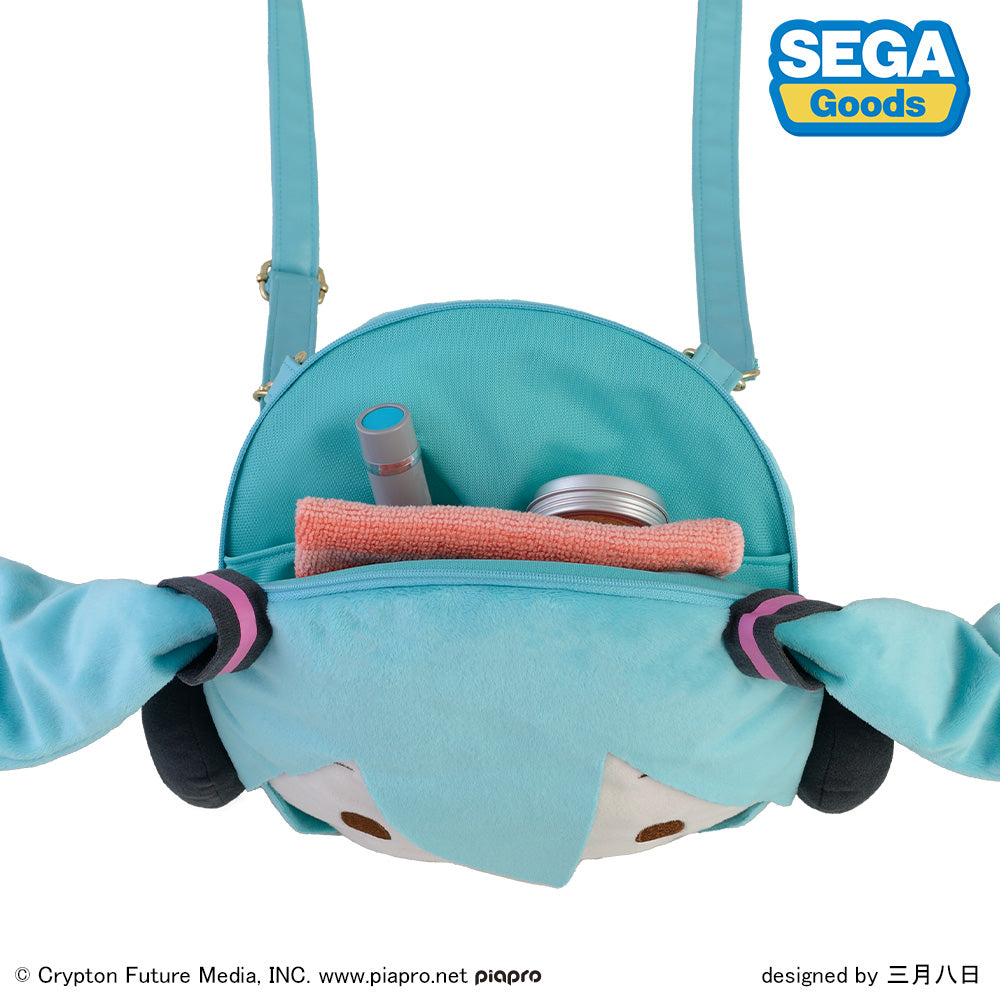 Pre - order Fuwa Petit Fashionable Shoulder Bag with Hatsune Miku Face Design