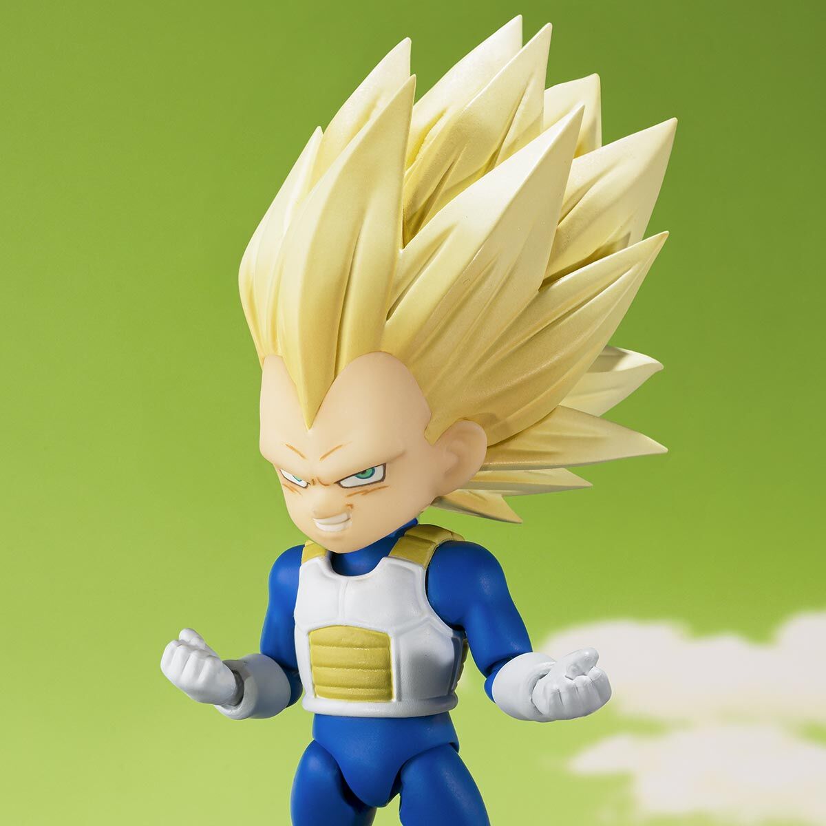 Pre - Order SH Figuarts Miniature Super Saiyan 3 Vegeta from the Dragon Ball Daima Series