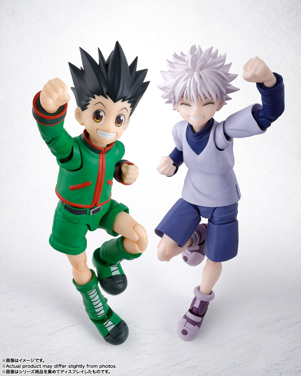 Pre - order S.H. Figuarts Action Figure of Killua from Hunter x Hunter