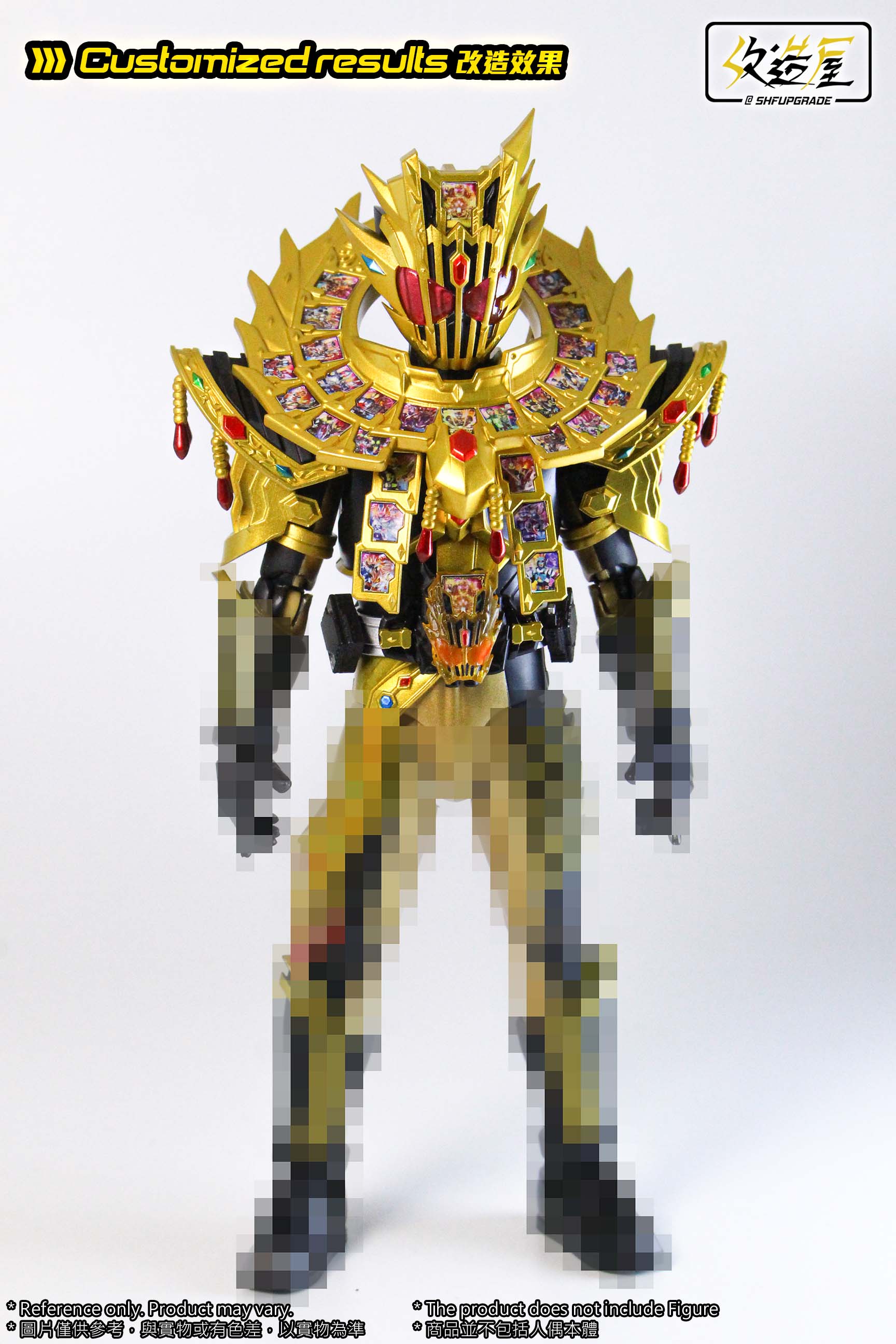 Customizable Legendary Wreath Kit for SH Figuarts Action Figures