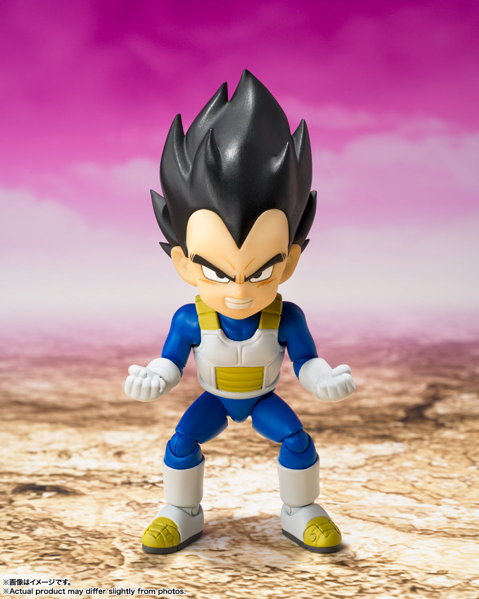 Mini SH Figuarts Vegeta from the New Daima Dragon Ball Series