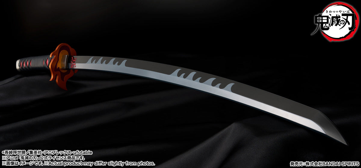 Pre - order: Demon Slayer PROPLICA Nichirin Sword (Tanjiro Kamado) - Rengoku's Guard Version Replica Collectible