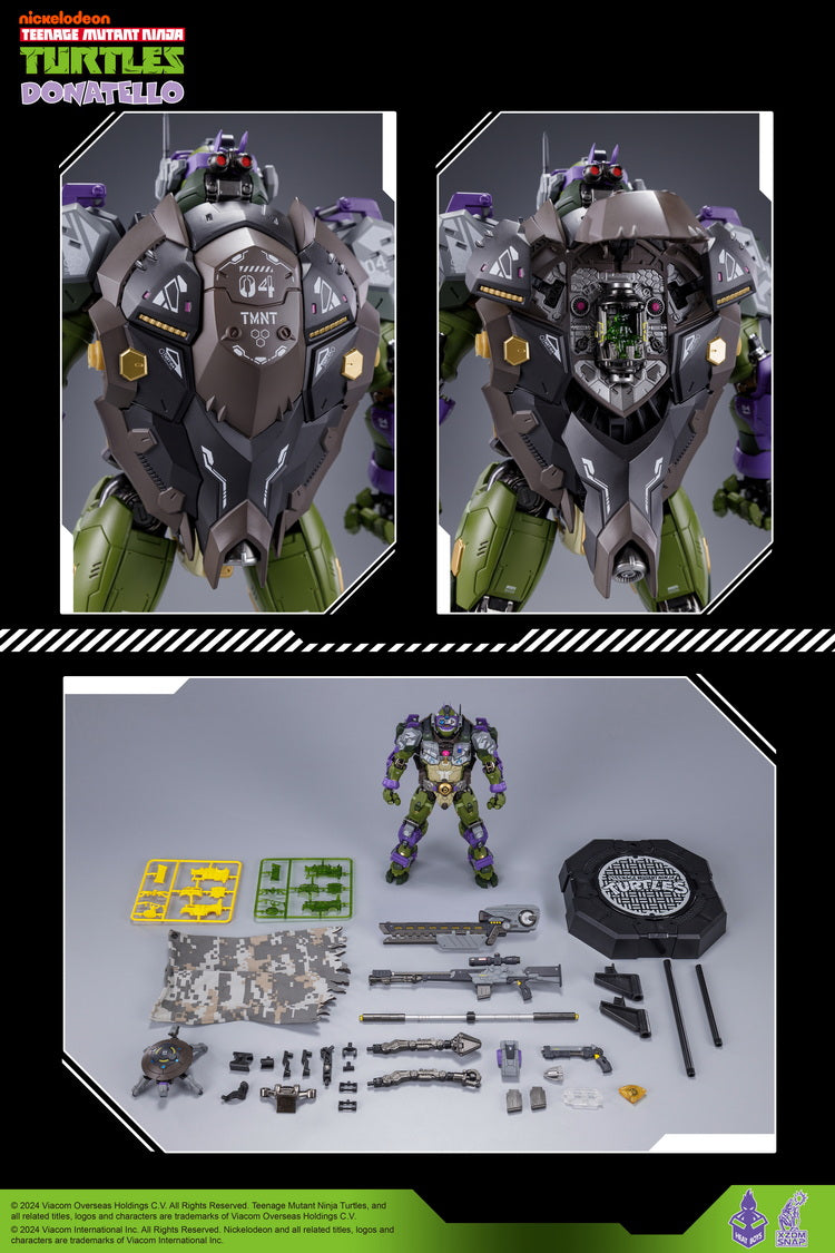 Heatboys TMNT HB0015 Donatello Mecha with Innovative Shell - Ejecting Sniper