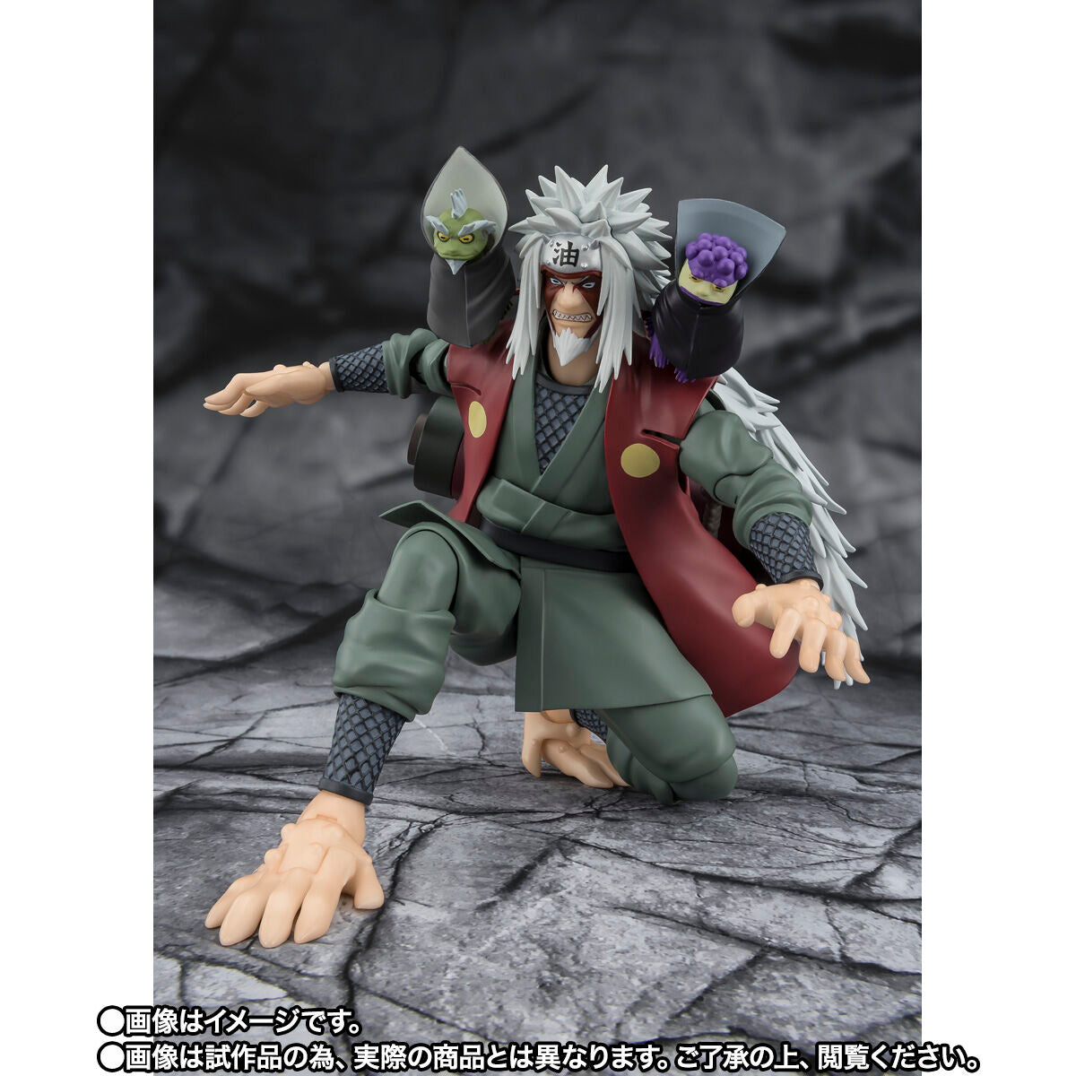 PREORDER: SH Figuarts Sage Mode Jiraiya Set with Dual Patterns