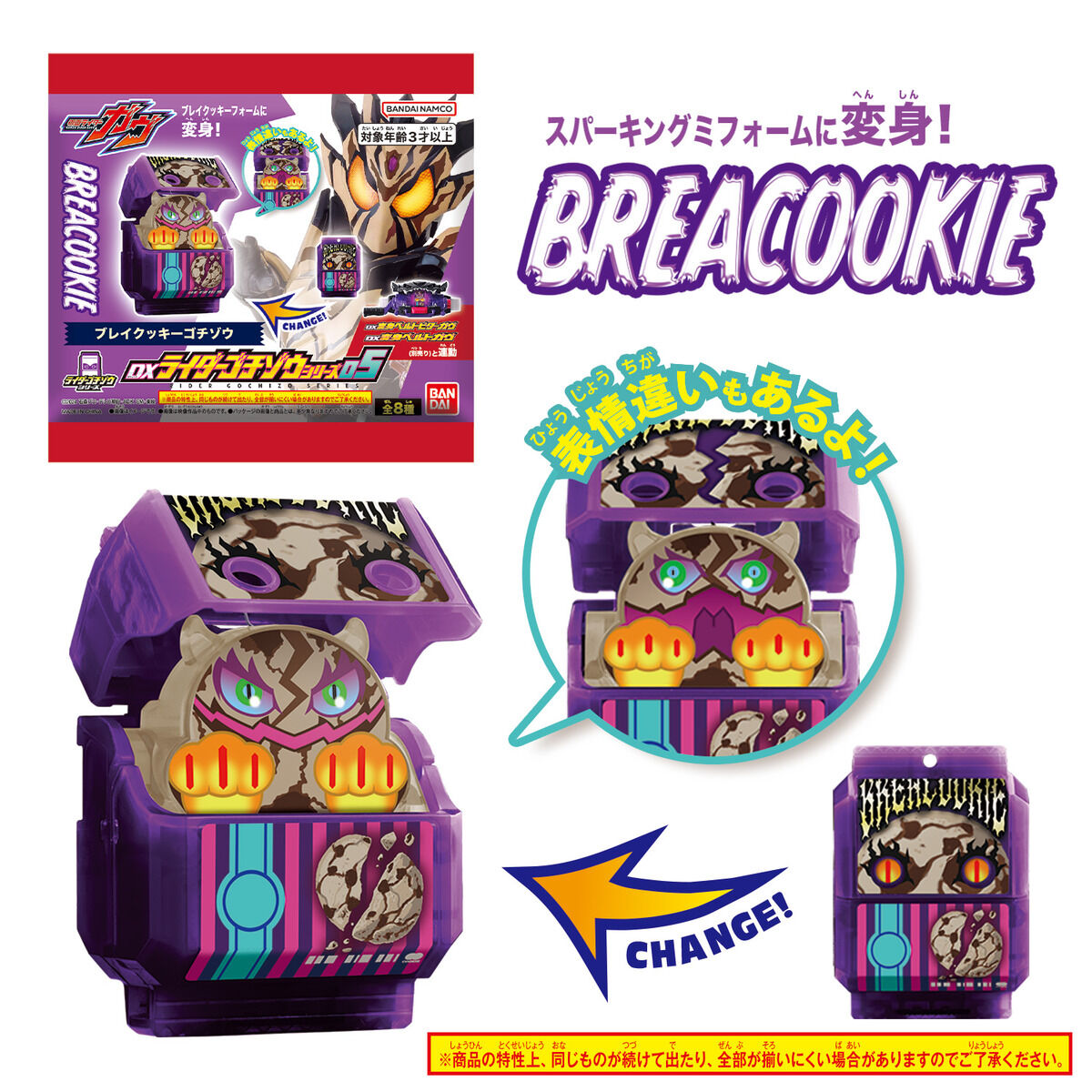 [Pre - Order] DX Rider Gochizo Toy Series 05 for Collectors