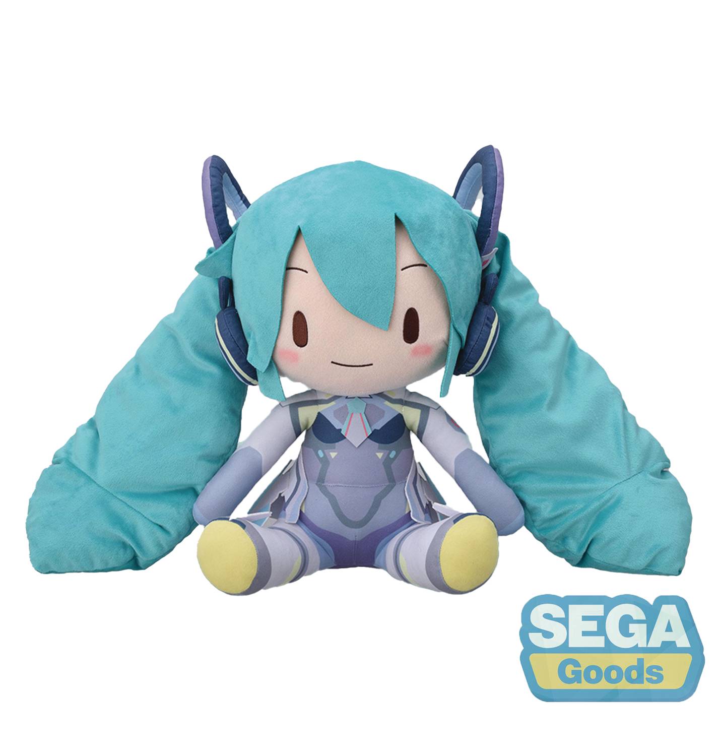 2024 Fuwa Petit LL Racing Miku Over 15-Inch Jumbo Plush