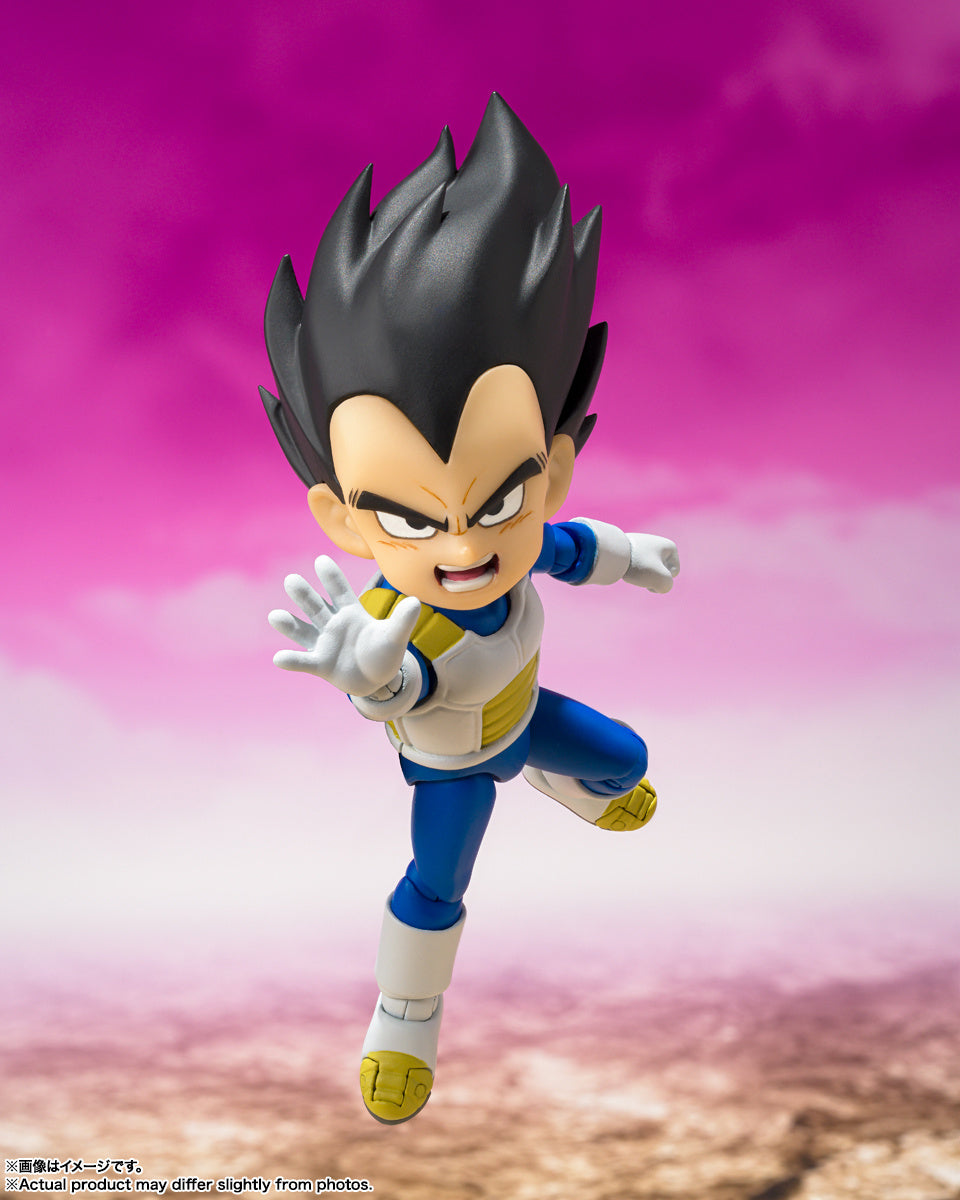 Mini SH Figuarts Vegeta from the New Daima Dragon Ball Series