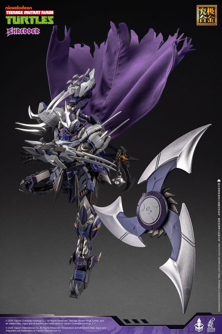 Pre - order Heatboys Teenage Mutant Ninja Turtles (TMNT) HB0016 Shredder Combat Mecha Action Figure