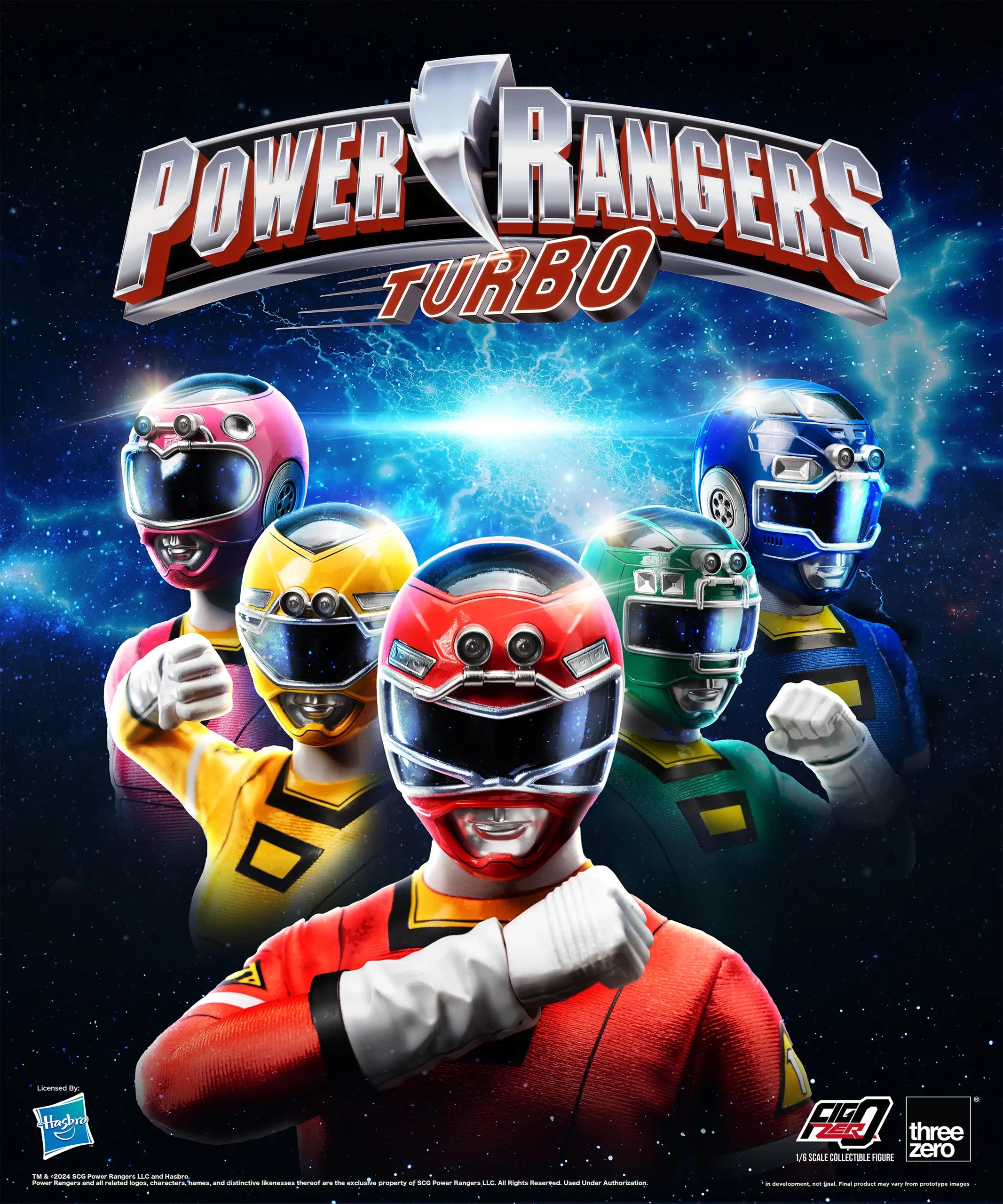Preorder FigZero 1/6 Scale Power Rangers Turbo Team Figure Pack