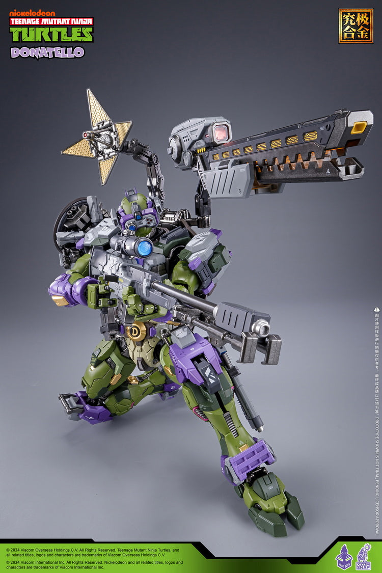 Heatboys TMNT HB0015 Donatello Mecha with Innovative Shell - Ejecting Sniper