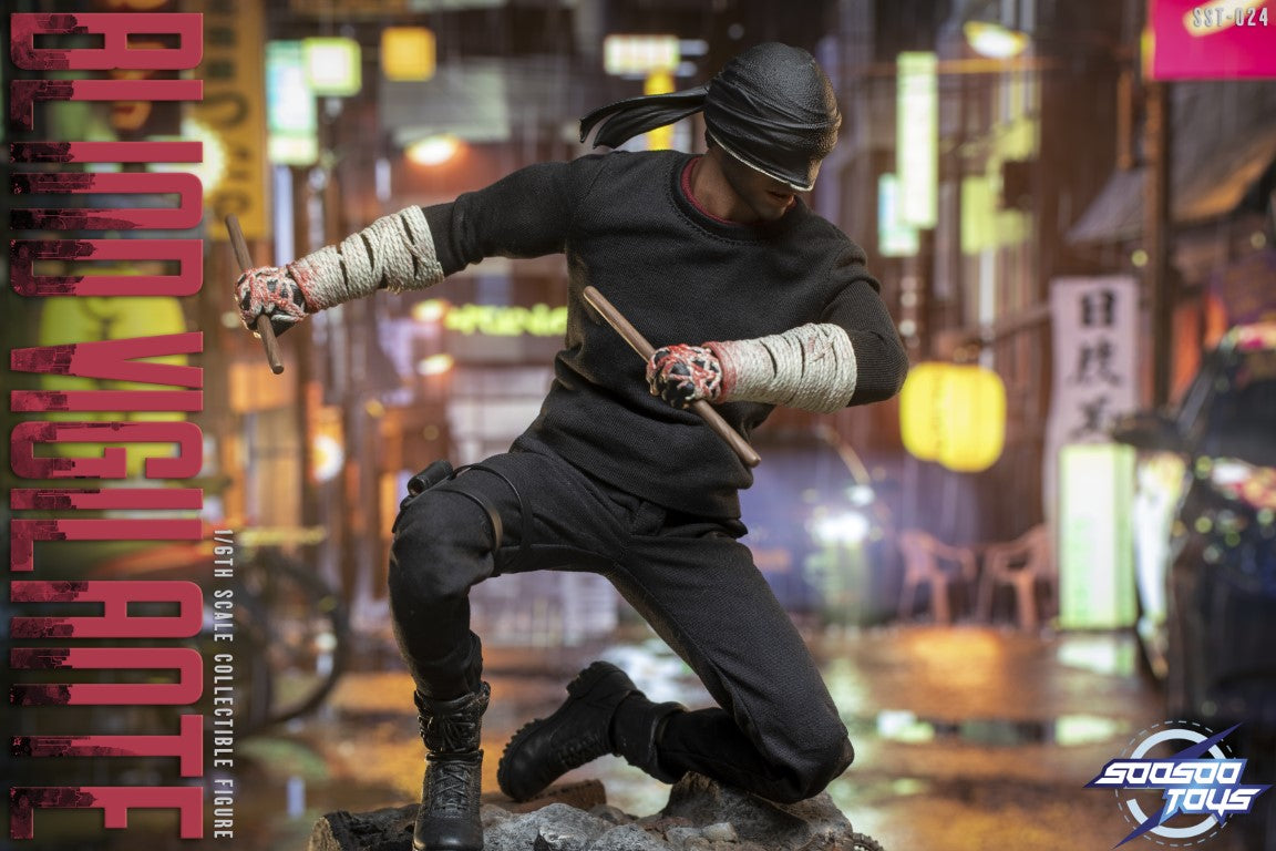 Pre - order 1/6 Scale Collectible Action Figure of Blind Vigilante SST - 024