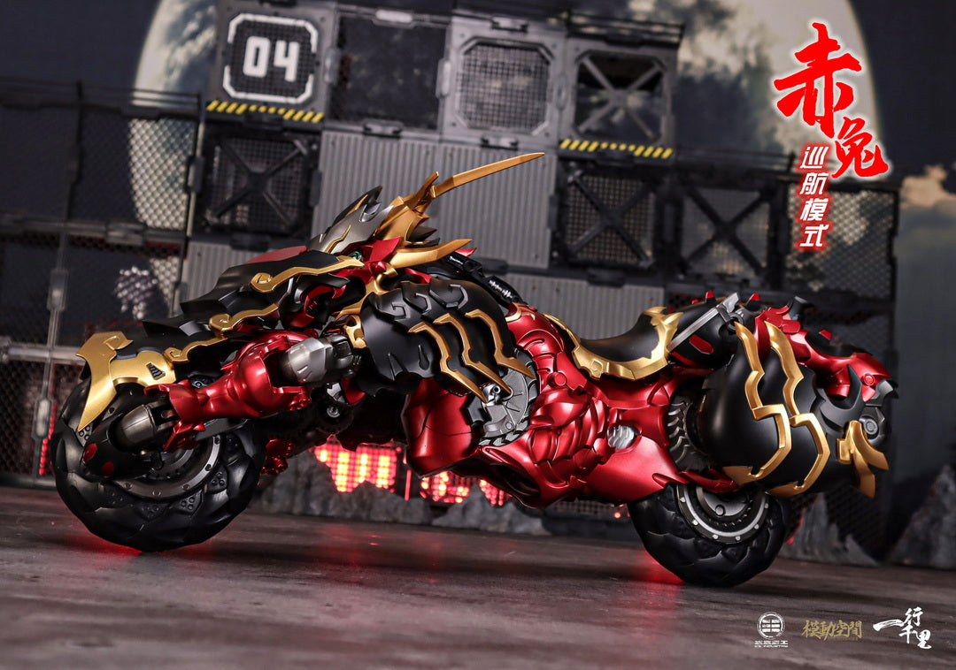 Saving Zone ChiTu Transforming Die - cast Horse Toy for 1/72 Scale Figures