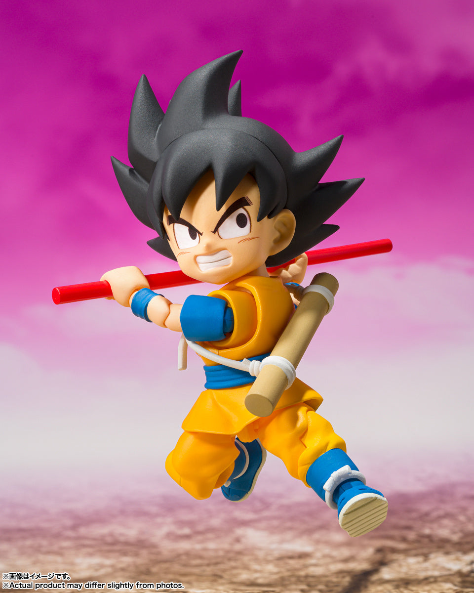 Mini SH Figuarts Son Goku from the New Daima Dragon Ball Series