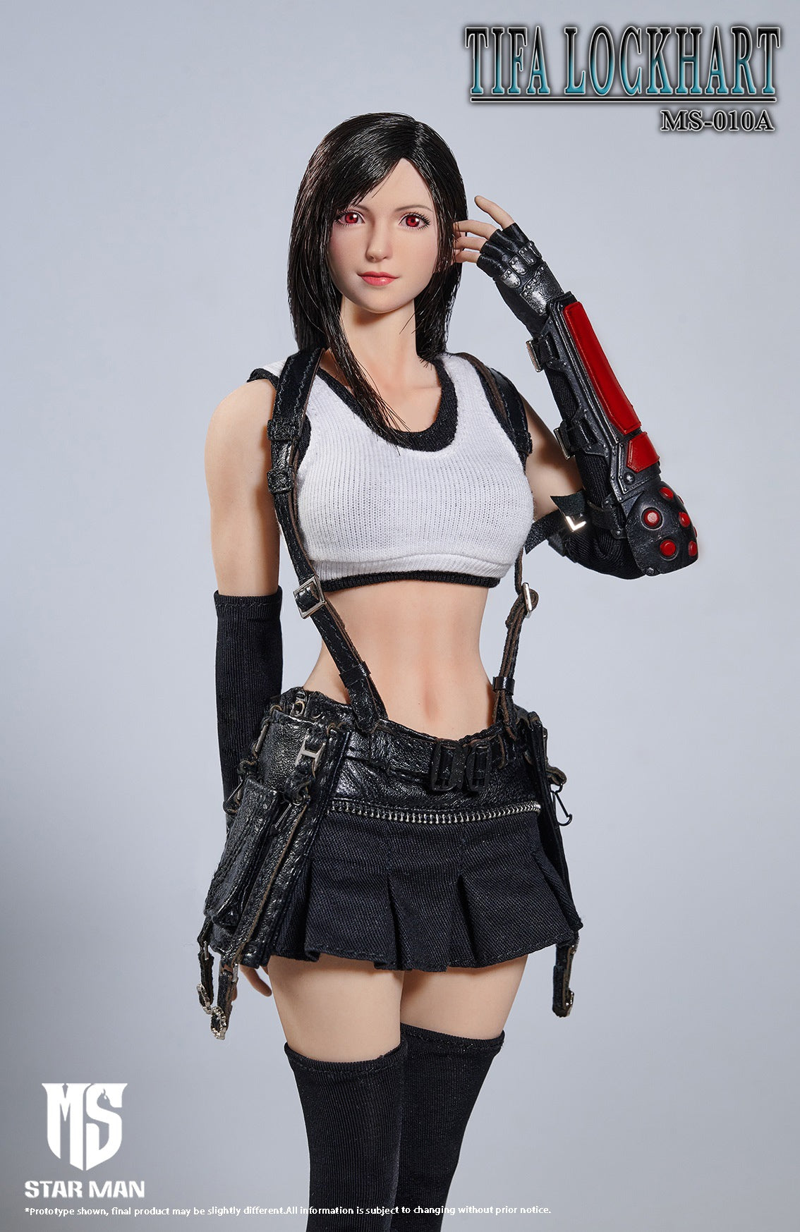 [PREORDER] Star Man MS-010A Realistic Tifa Lockhart Figure in White Tank Top