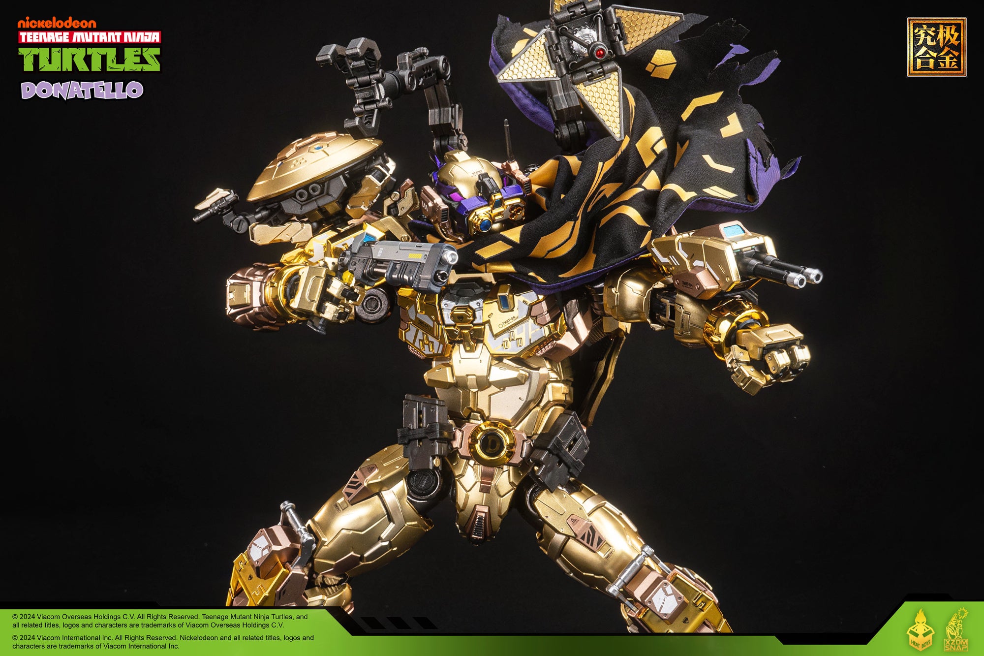 Heatboys TMNT HB0093 Golden Edition Donatello Mecha