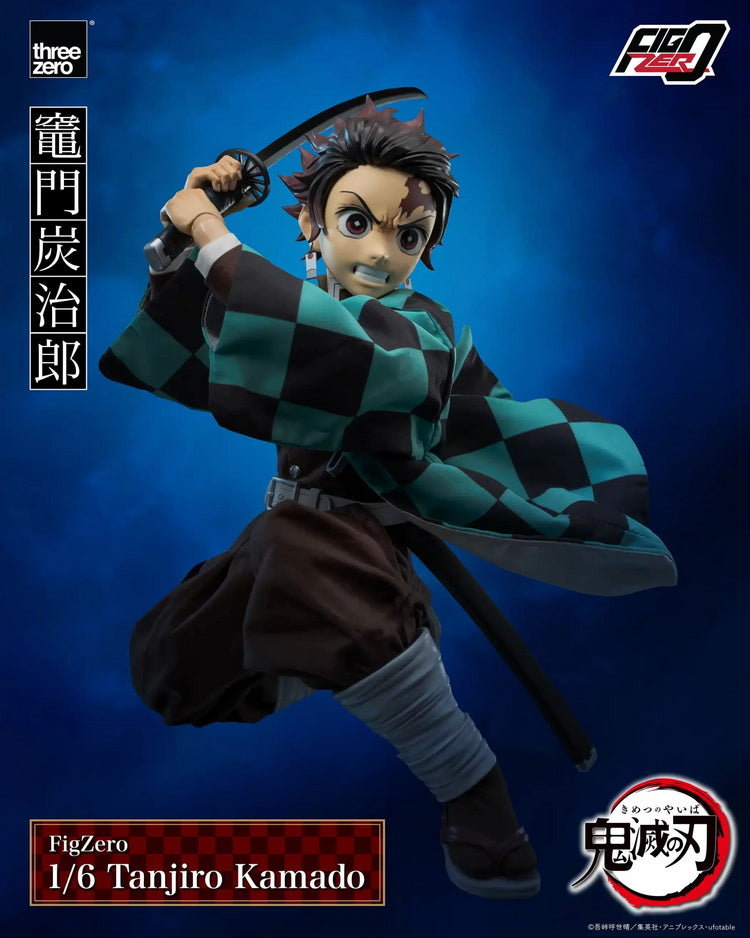 Preorder: 1/6 Scale Figzero Demon Slayer Tanjiro Kamado Action Figure