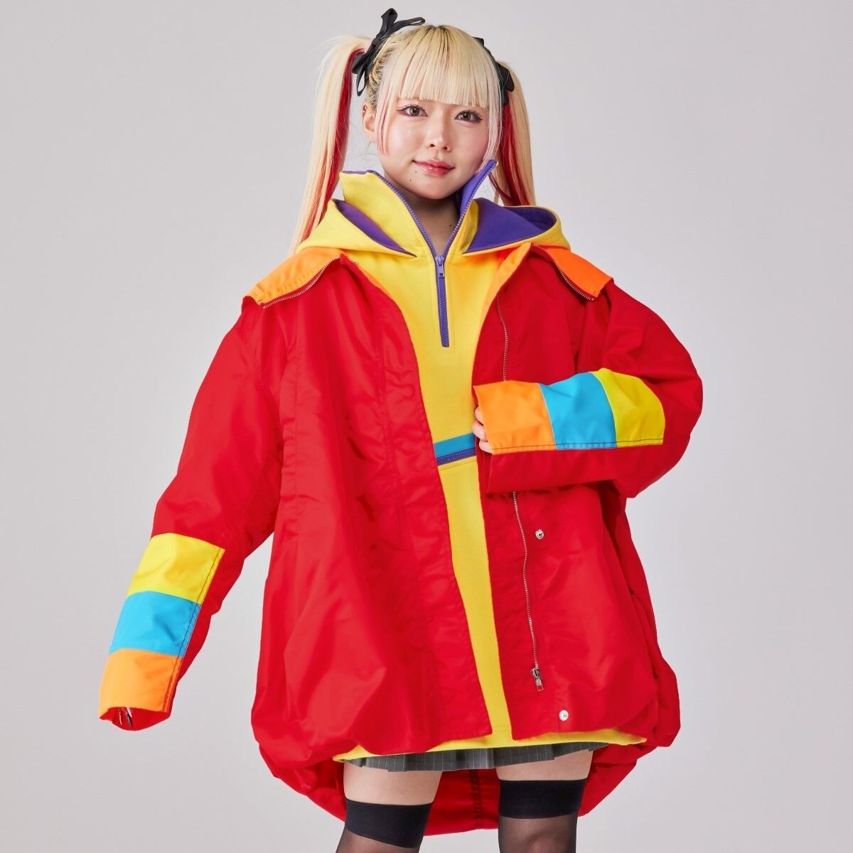 Oversized 100% Nylon Kamen Rider Gavv Shouma Jacket in 2 Colors