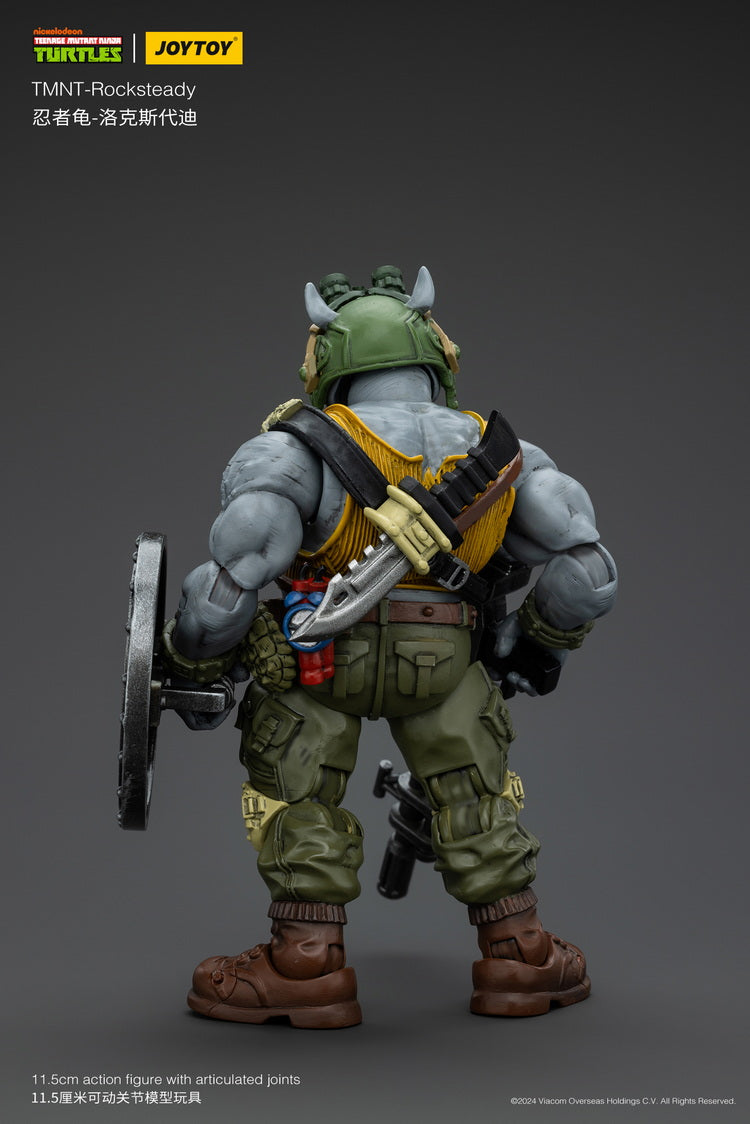 Pre - Order: 1/18 Scale Collectible Action Figure of JoyToy TMNT Rocksteady