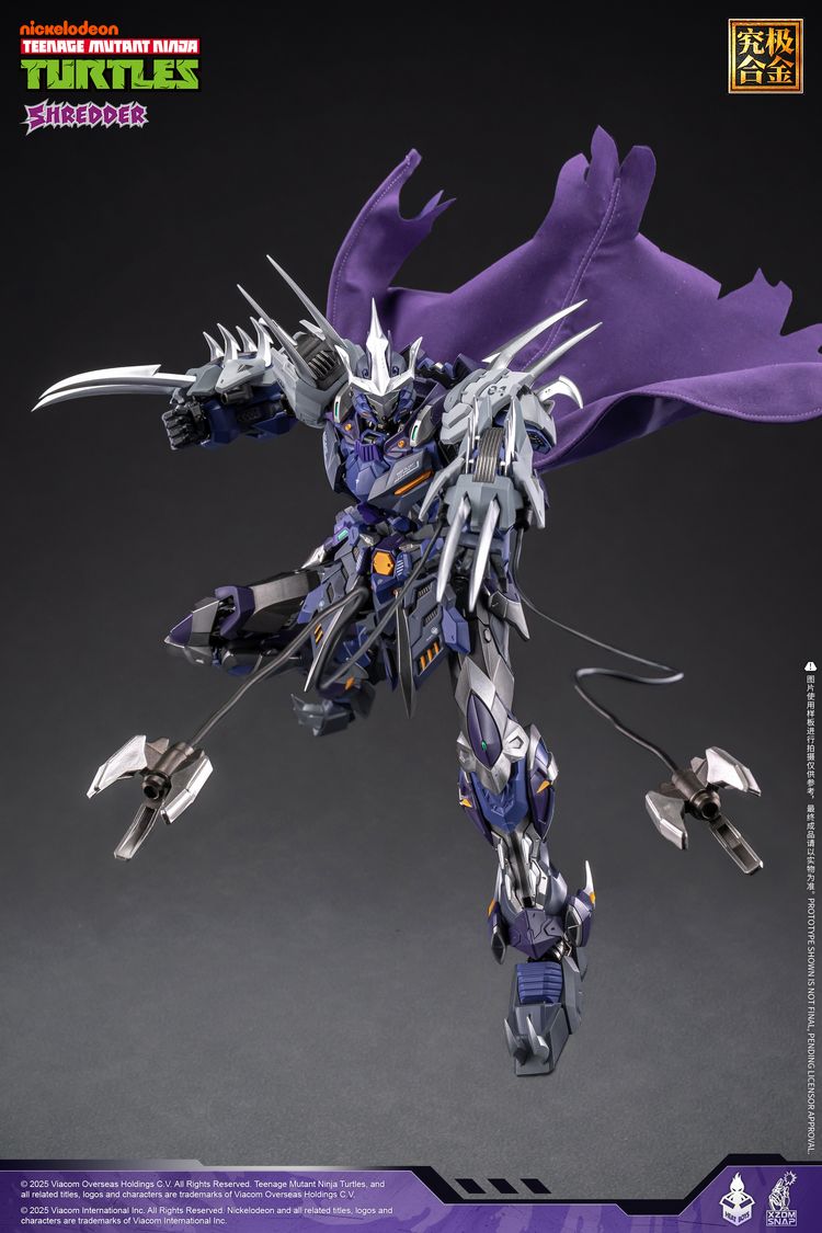 Pre - order Heatboys Teenage Mutant Ninja Turtles (TMNT) HB0016 Shredder Combat Mecha Action Figure
