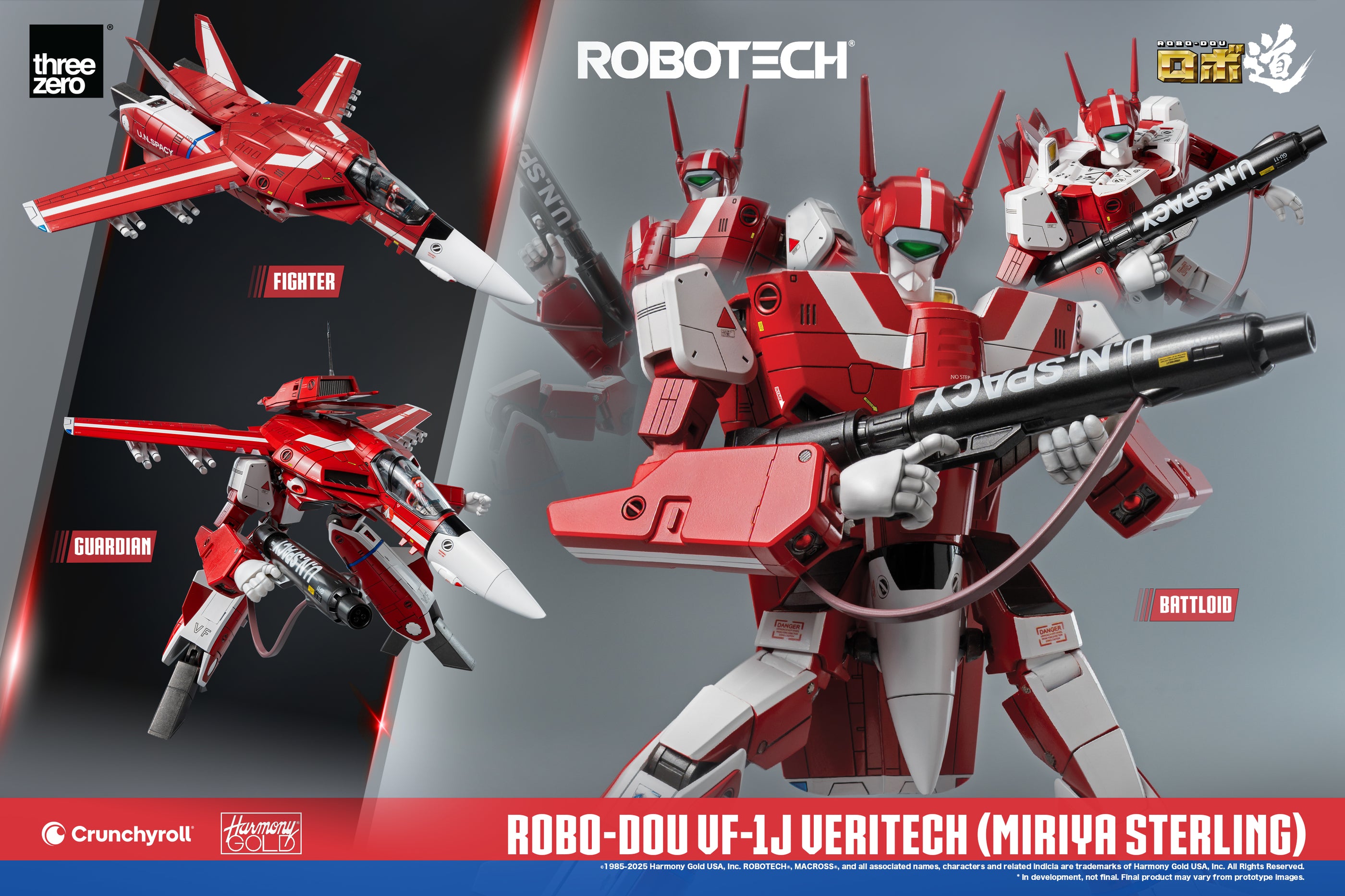 [Pre - order] High - Quality Collectible ROBO - DOU VF - 1J Veritech Figure Inspired by Miriya Sterling from ROBOTECH