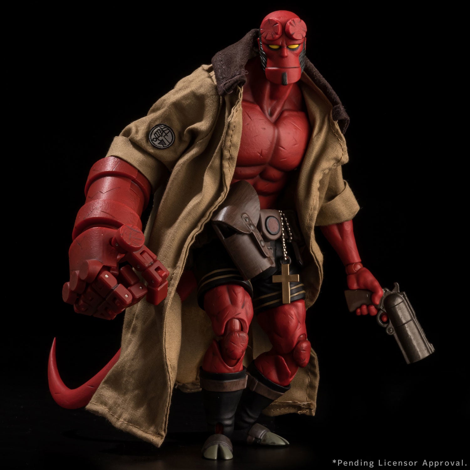 1/12 Scale 30th Anniversary Hellboy Action Figure by 1000toys