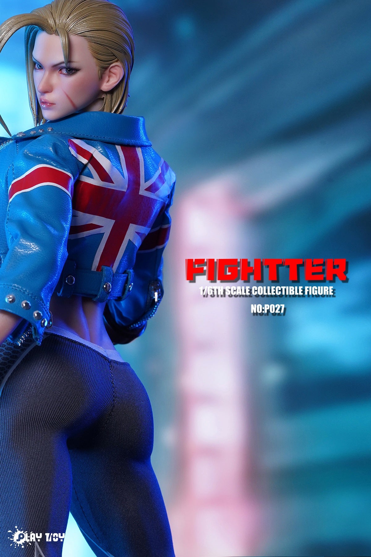 [PREORDER] 6th Gen PlayToy P027 - Poseable Fighting Female Warrior Action Figure
