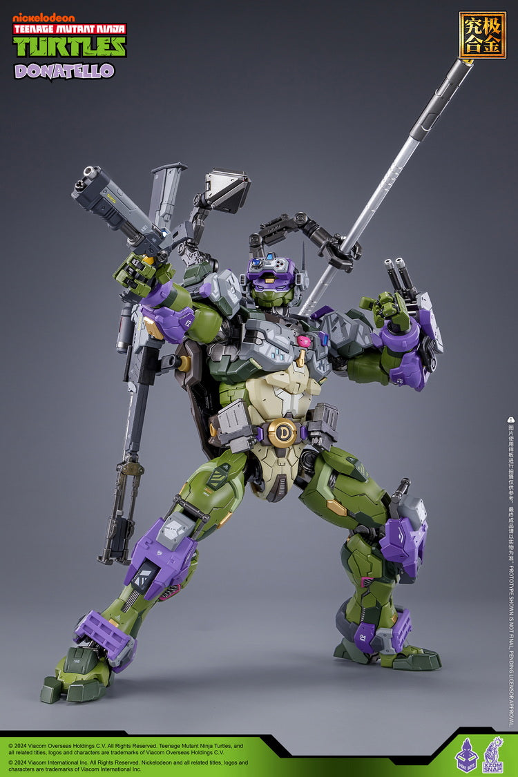 Heatboys TMNT HB0015 Donatello Mecha with Innovative Shell - Ejecting Sniper