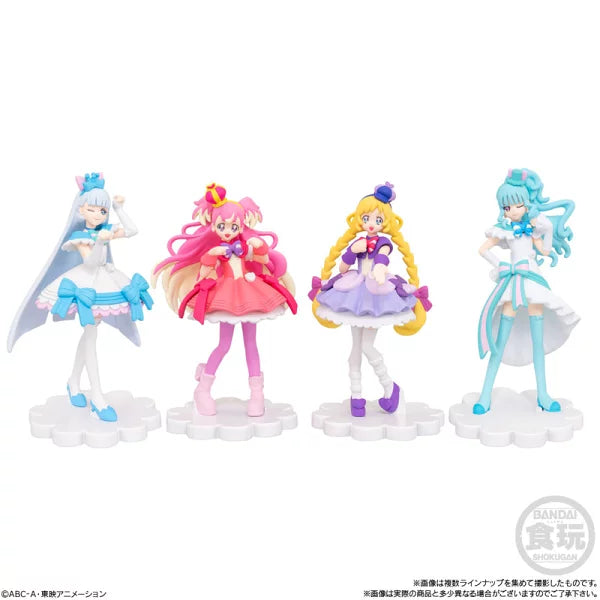 Adorable Wonderful Precure Collectible Figure Set with All 4 Characters
