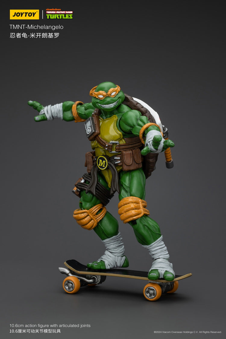[PREORDER] 1/18 Scale JoyToy Teenage Mutant Ninja Turtles Michelangelo Action Figure