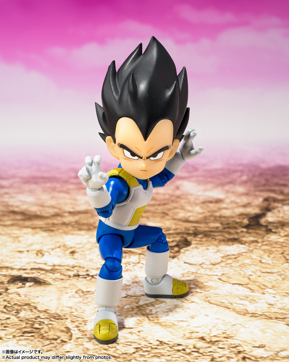 Mini SH Figuarts Vegeta from the New Daima Dragon Ball Series