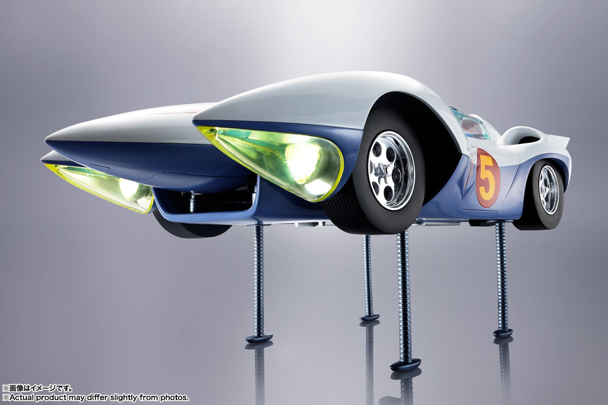 Pre - order: Bandai Chogokin Mach Five from Speed Racer with Special Features
