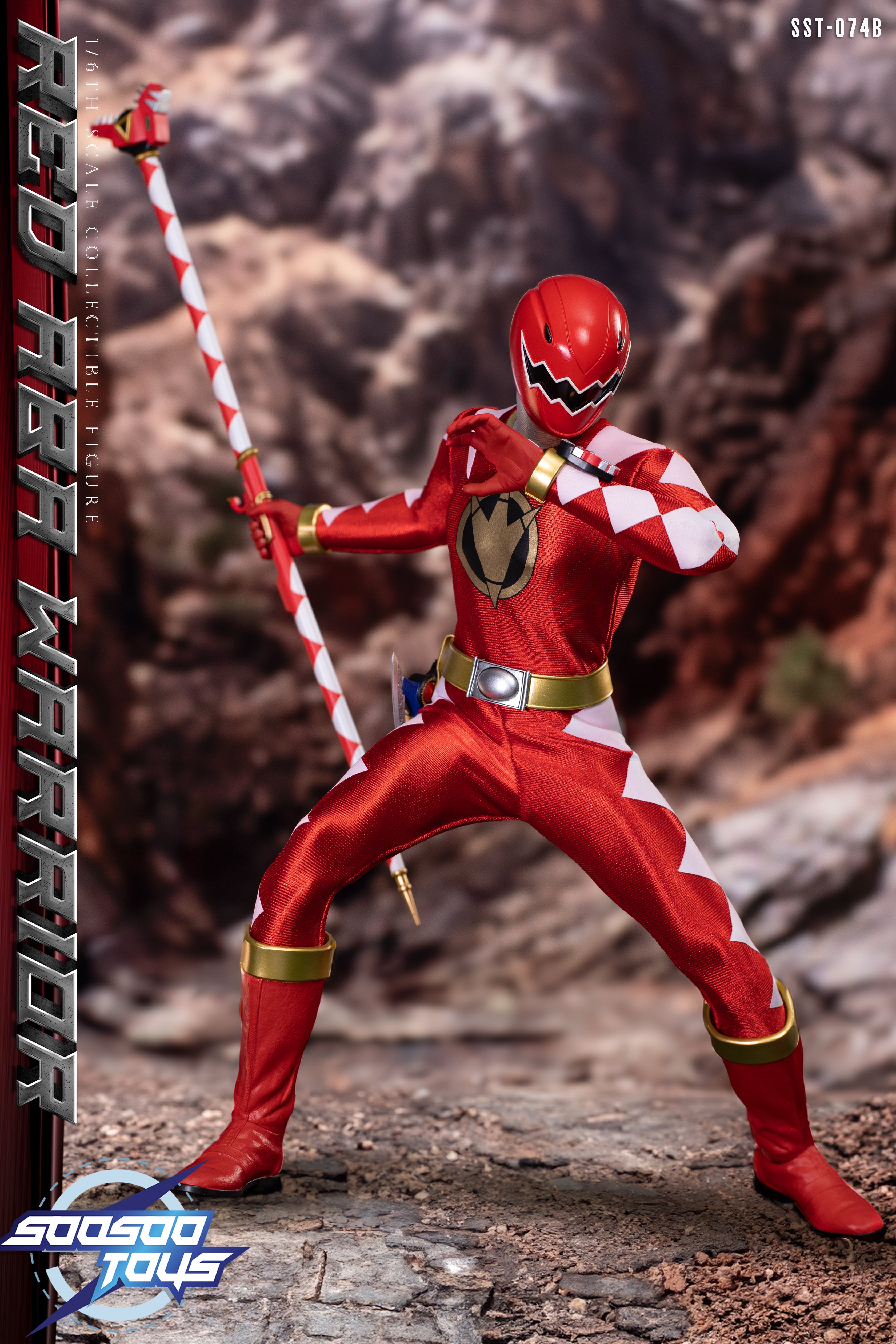 [PREORDER] 1/6 Scale Red Aba Warrior SST - 074B Action Figure