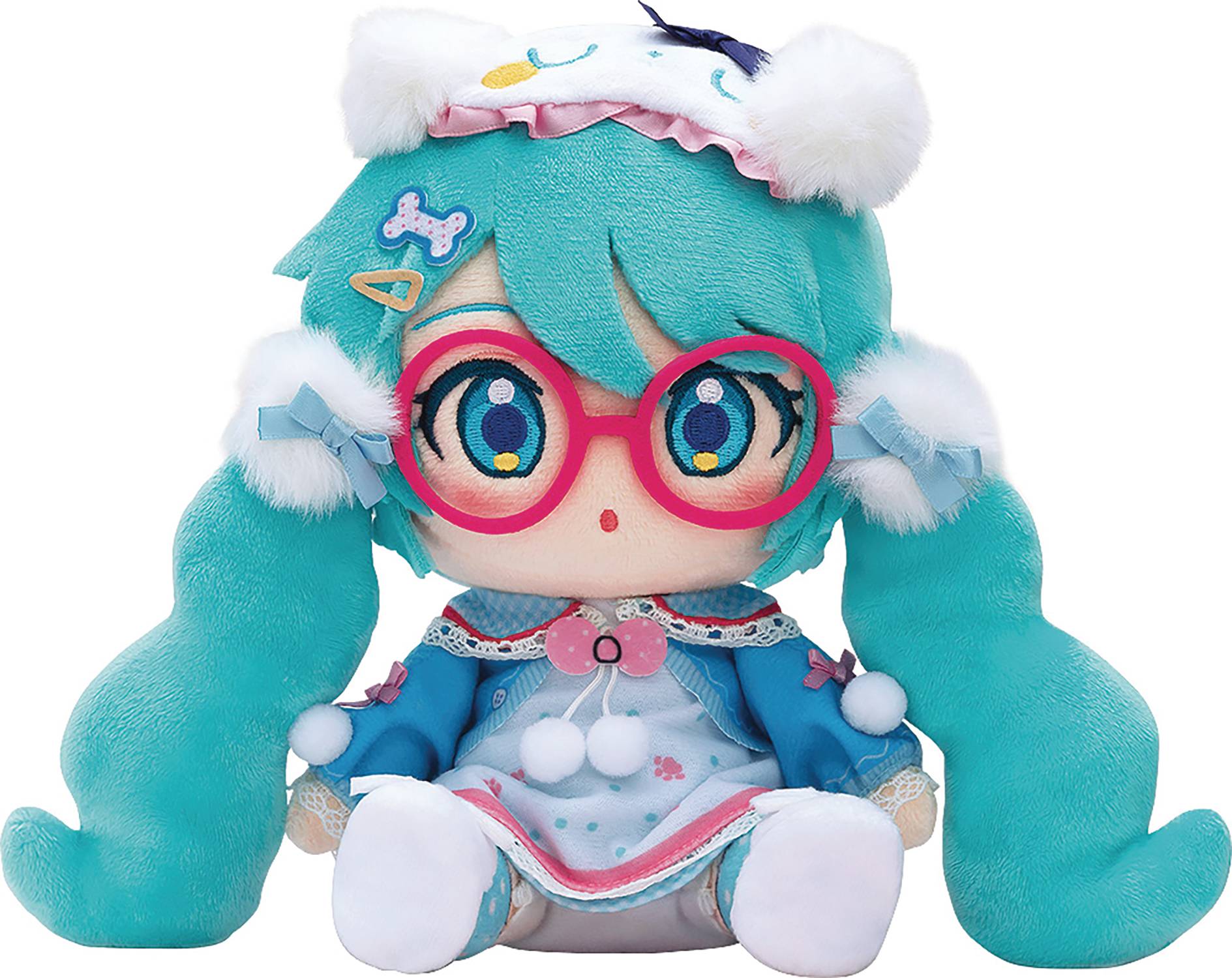Adorable Hatsune Miku Lounge - Wear Outfit Stuffed Plush Toy Collectible