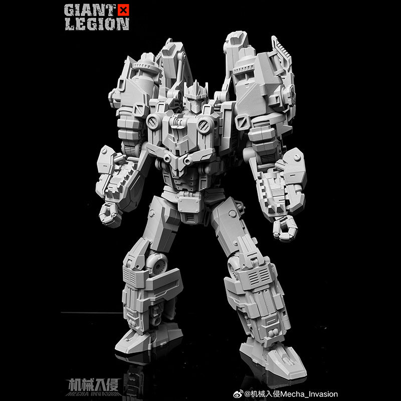 High - quality Mecha Invasion GLA - 01 Complete Set of Giant Legion Robots