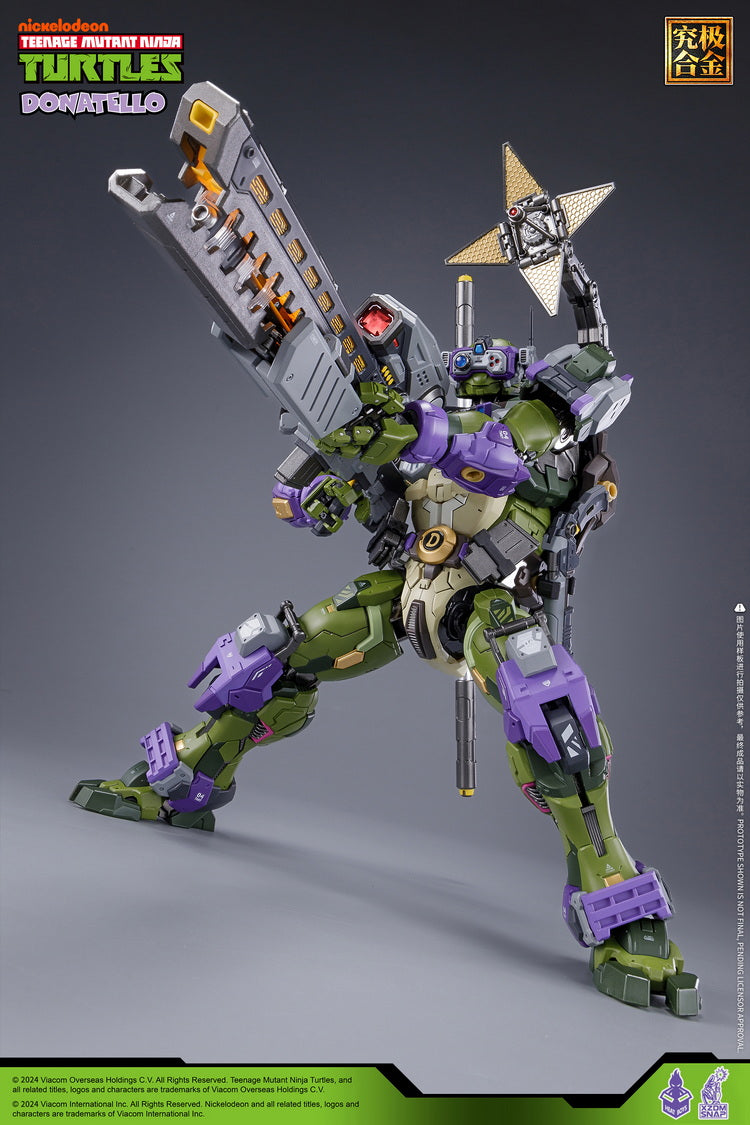 Heatboys TMNT HB0015 Donatello Mecha with Innovative Shell - Ejecting Sniper