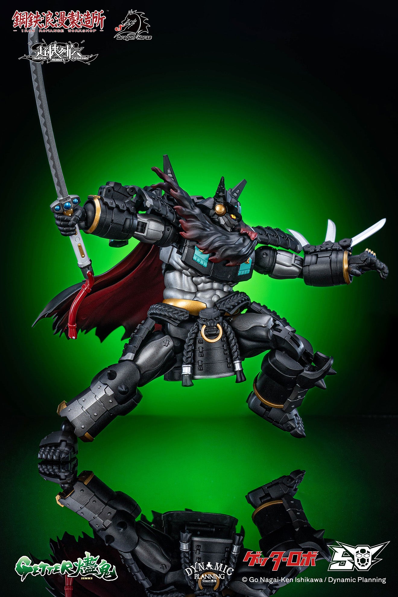 [PREORDER] Iron Romance Workshop SRL-02 Super Robot Legend Scorched Getter Figure