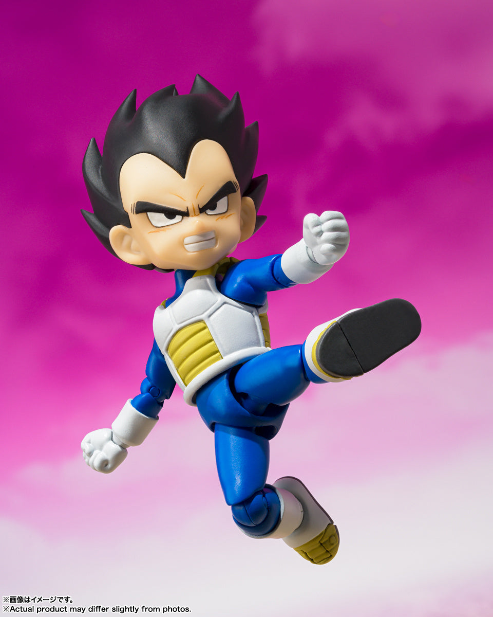 Mini SH Figuarts Vegeta from the New Daima Dragon Ball Series