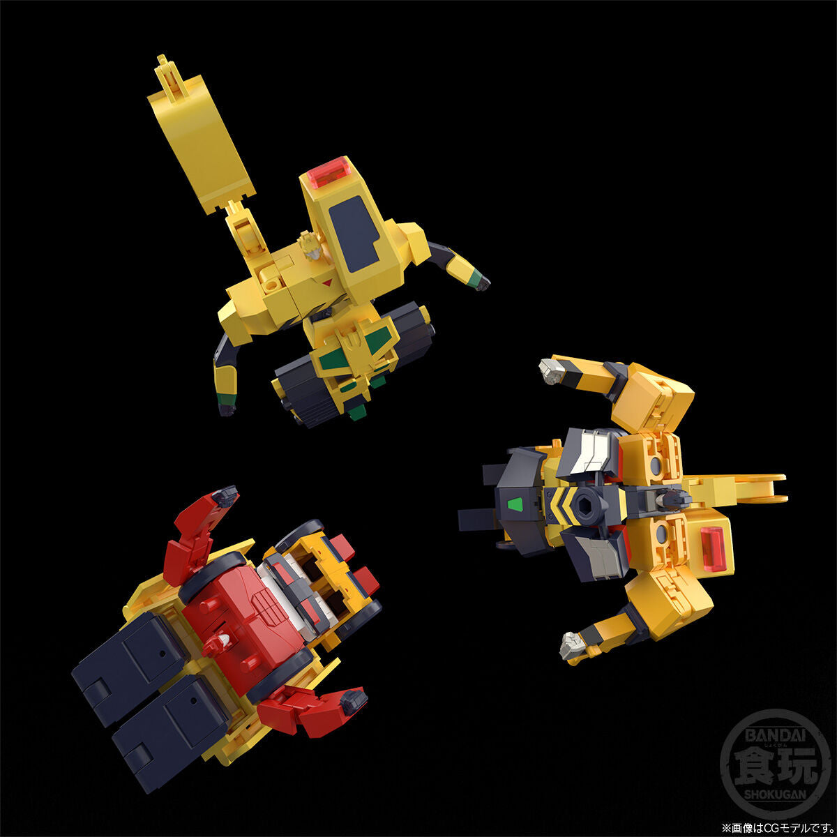 [Pre - order] Shokugan Modeling Project (SMP) Build Tiger from Brave Police J - Decker