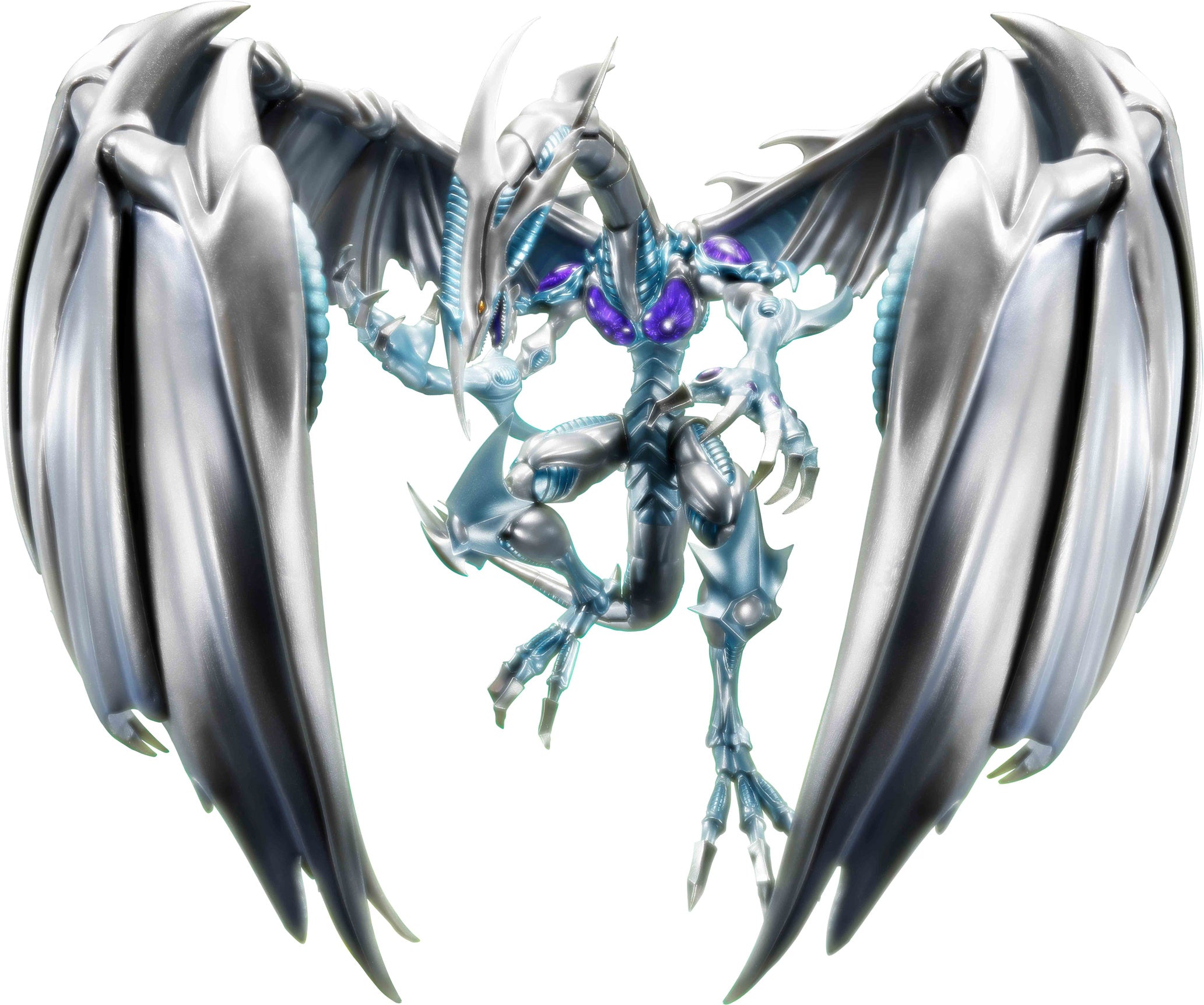 [Pre - Order] Yu - Gi - Oh! 5D's Collectible S.H. MonsterArts Stardust Dragon Action Figure