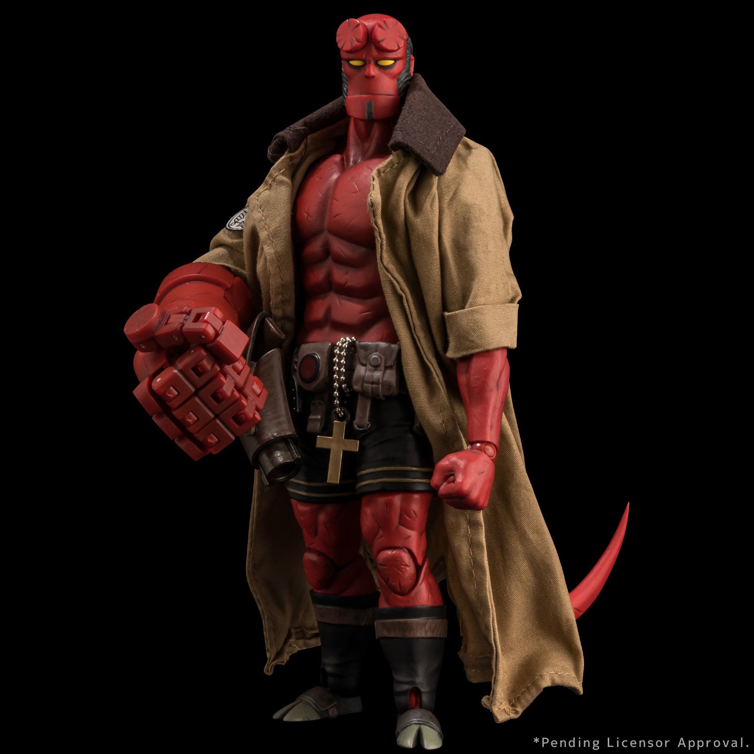 1/12 Scale 30th Anniversary Hellboy Action Figure by 1000toys