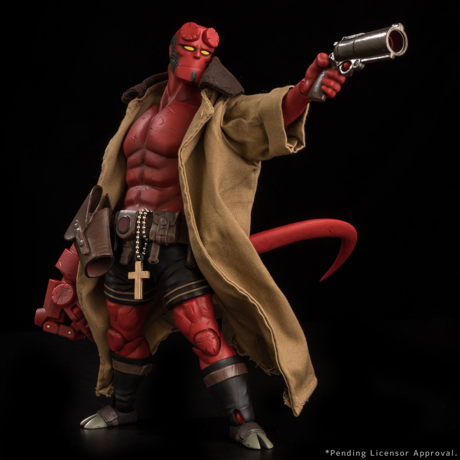 1/12 Scale 30th Anniversary Hellboy Action Figure by 1000toys