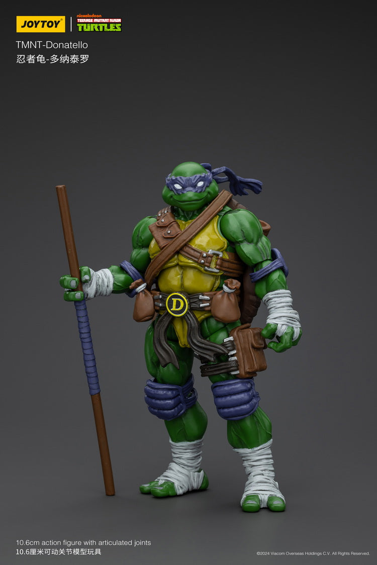 Pre - order JoyToy 1/18 Scale Teenage Mutant Ninja Turtles Donatello Figure