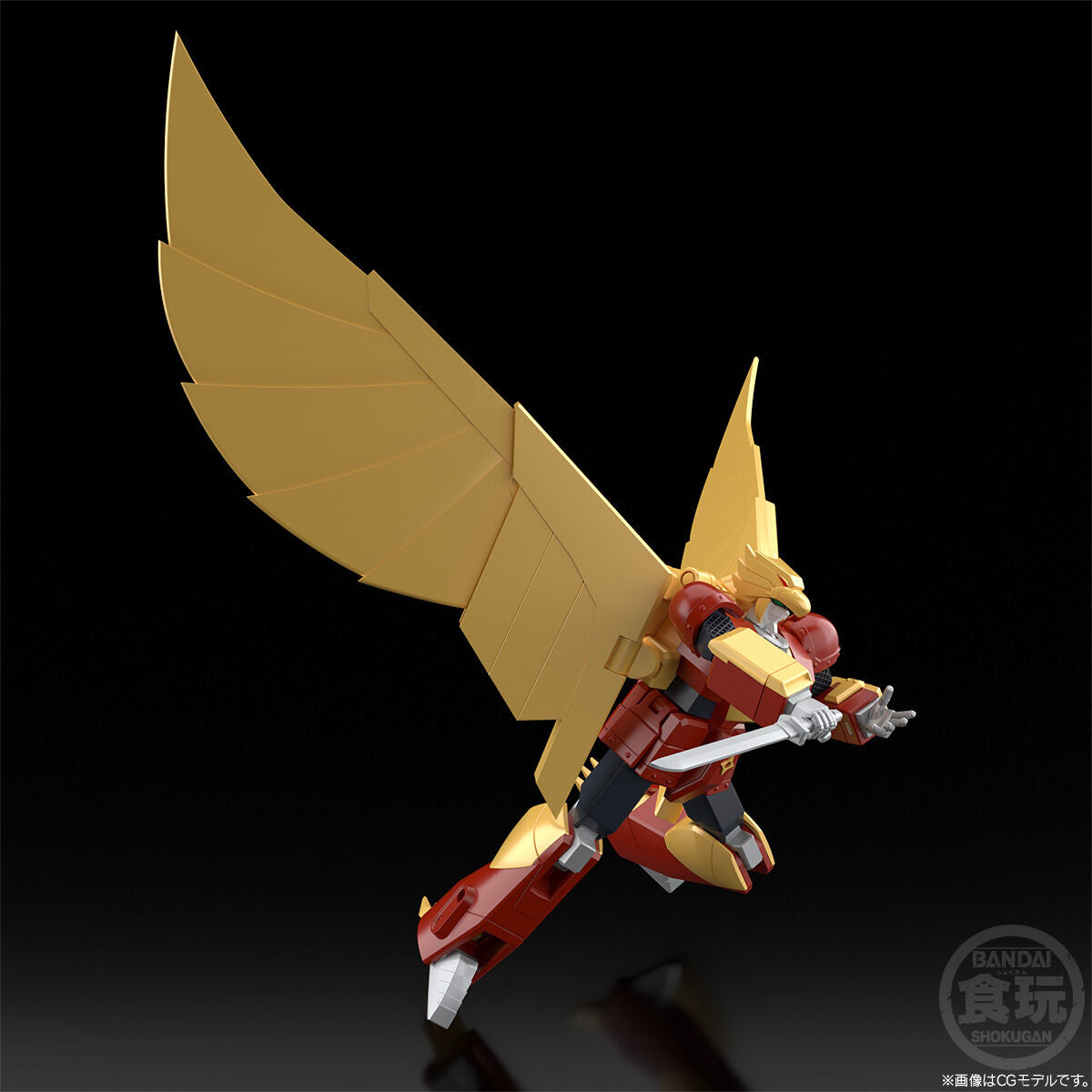 Pre - order: SMP Golden - themed Sky Shadow Model from Gold Goldran Series