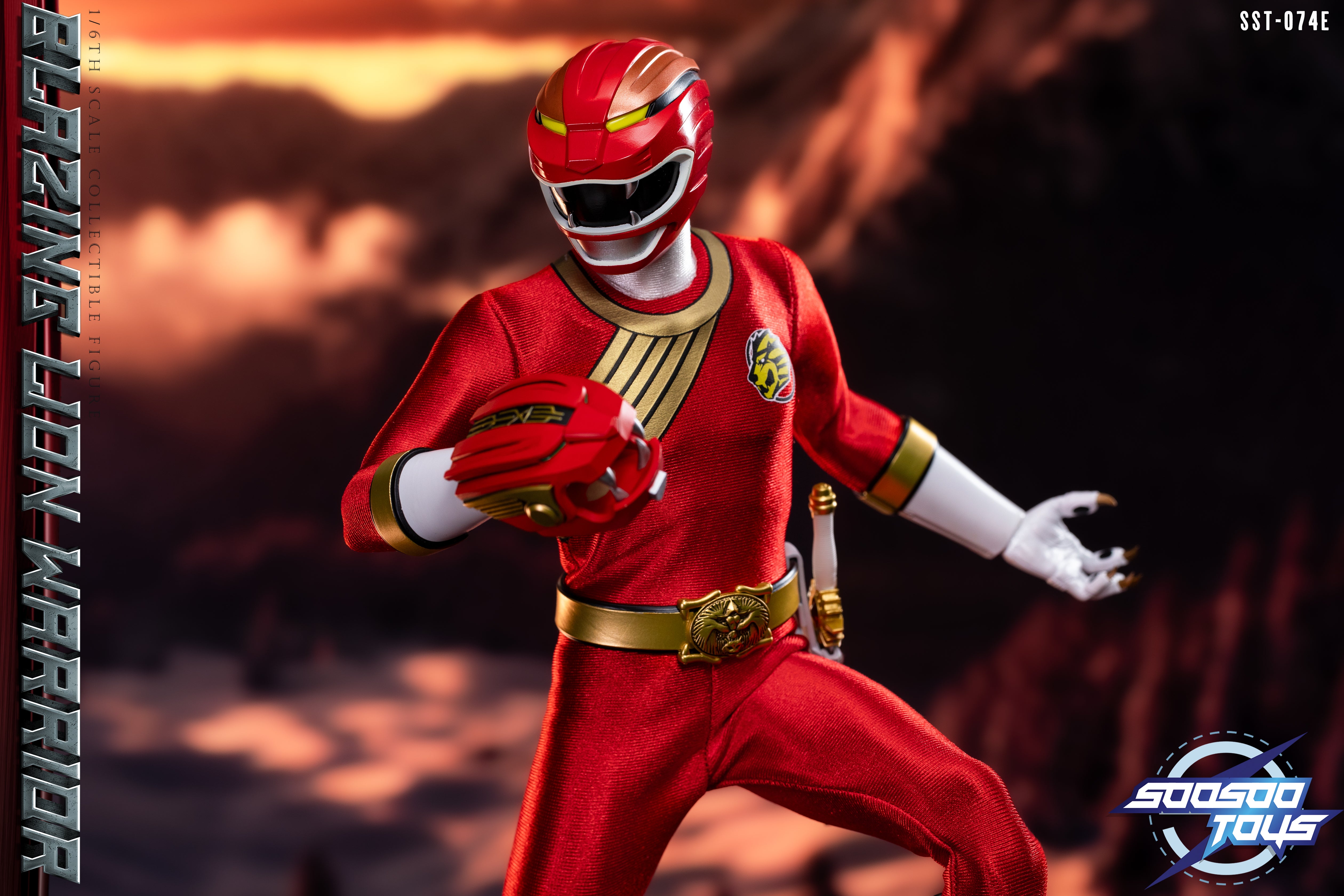 Preorder 1/6 Scale Blazing Lion Warrior SST - 074E Action Figure
